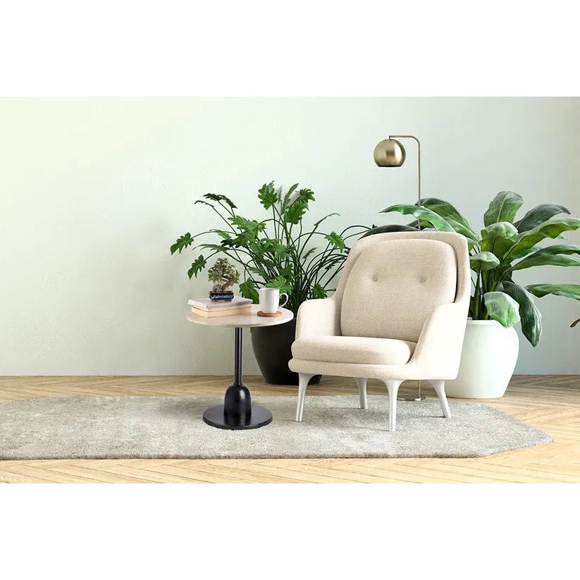 Tisch aus Marmor industrielles Design runde Platte – Gordon 125 | Kayoom - Esszett Luxury | Stilvolles Wohnen mit Charakter