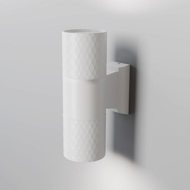 Wandleuchte mit weißem Aluminiumgehäuse und versiegeltem Sicherheitsglas – Bowery | Maytoni - Esszett Luxury | Stilvolles Wohnen mit Charakter
