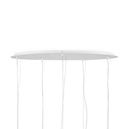 Pendant Lamp Matte White Metal Matte White Glass Cluster Design – Basic Form | Maytoni