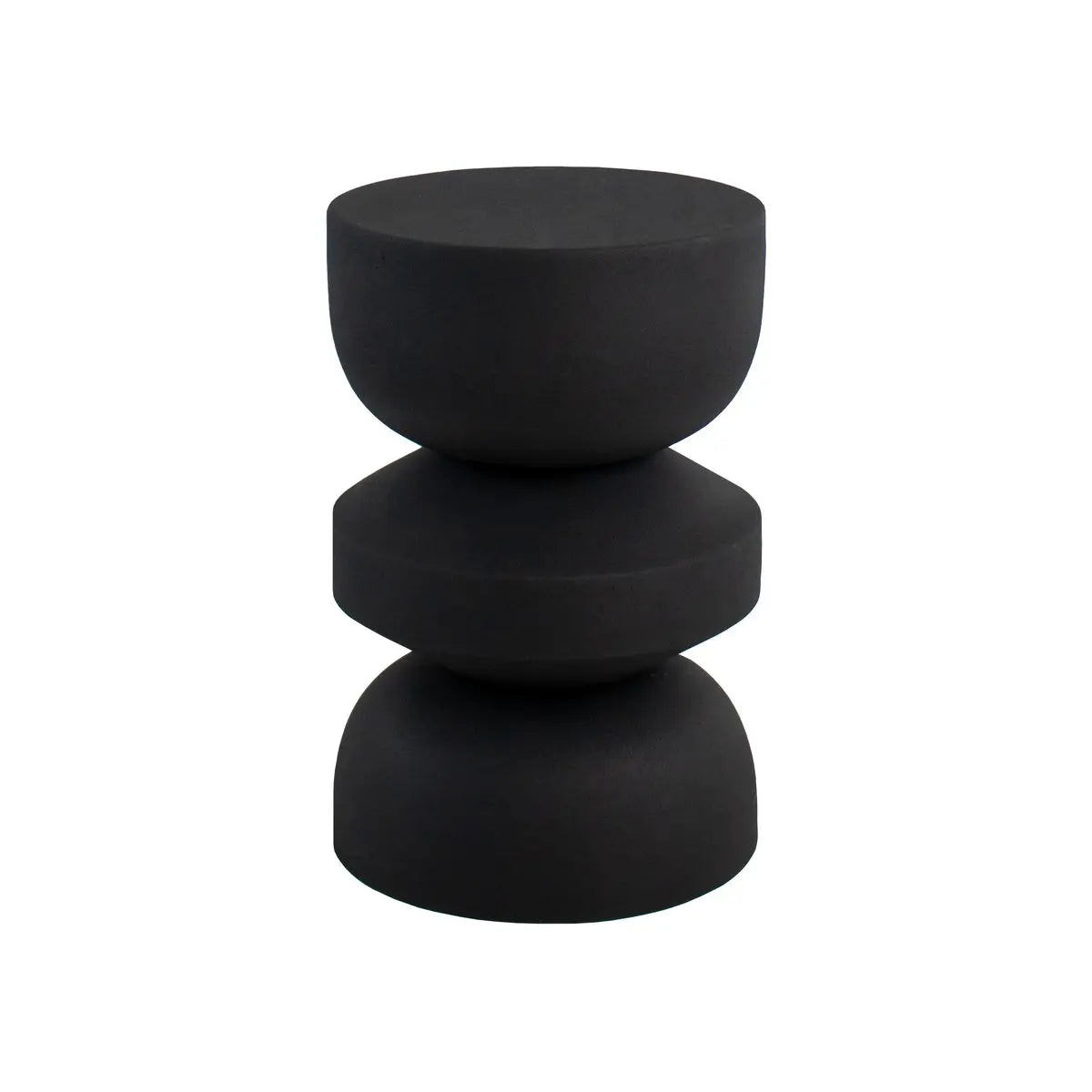 Beistelltisch – Metall Material, Einzigartiges Design, Schwarze Farbe - Jon | Kick Collection