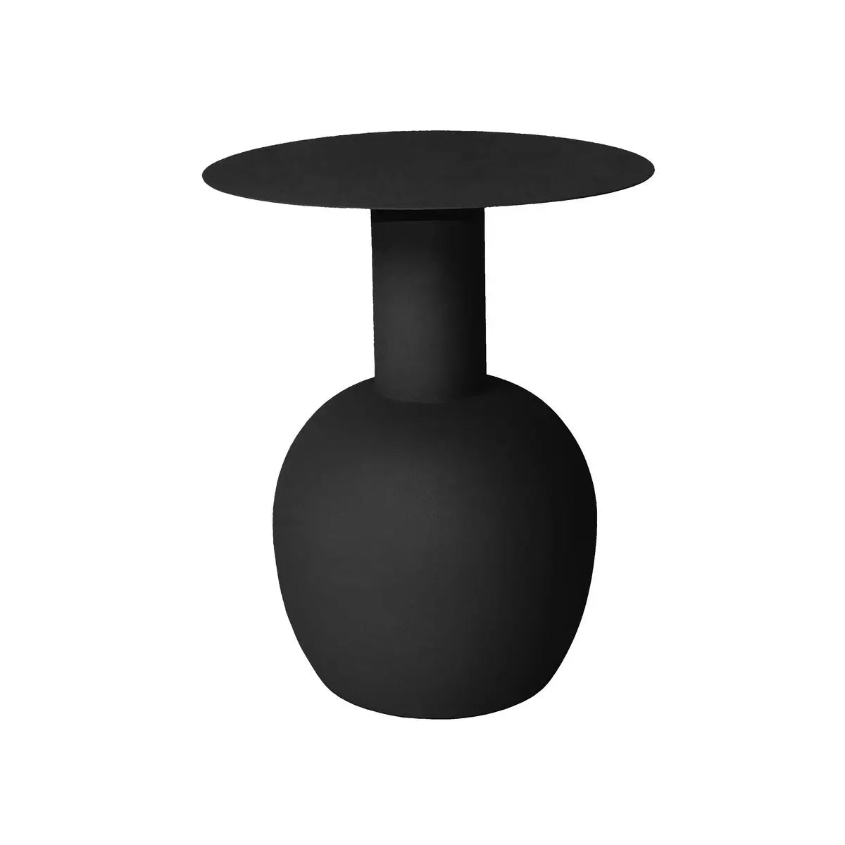 Beistelltisch – Metall Material, Beschichtete Oberfläche, Schwarze Farbe - Pip | Kick Collection