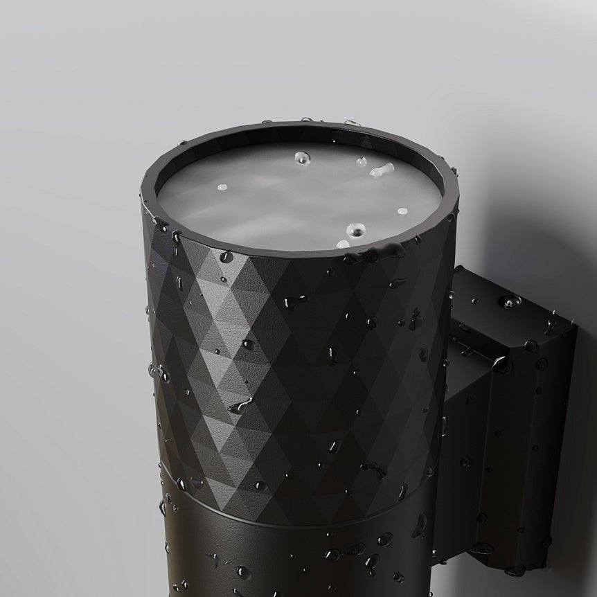Wandleuchte mit schwarzem Aluminiumgehäuse und versiegeltem Sicherheitsglas – Bowery | Maytoni - Esszett Luxury | Stilvolles Wohnen mit Charakter