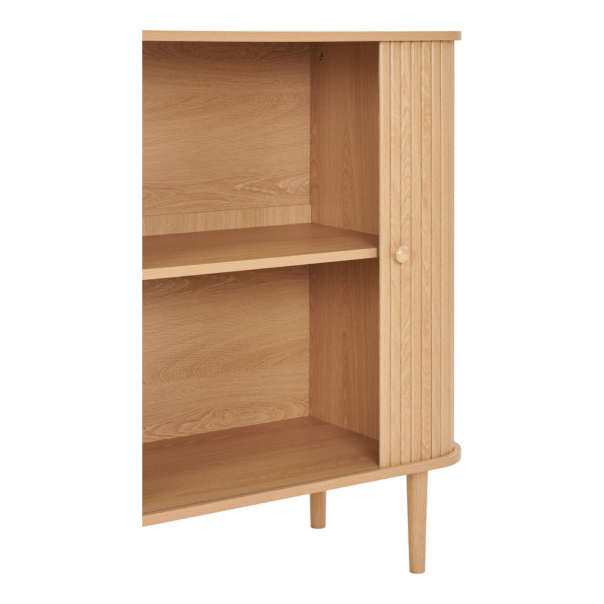 Sideboard – Two Doors, Natural Finish, Pine Wood Look – Nikko | House Nordic