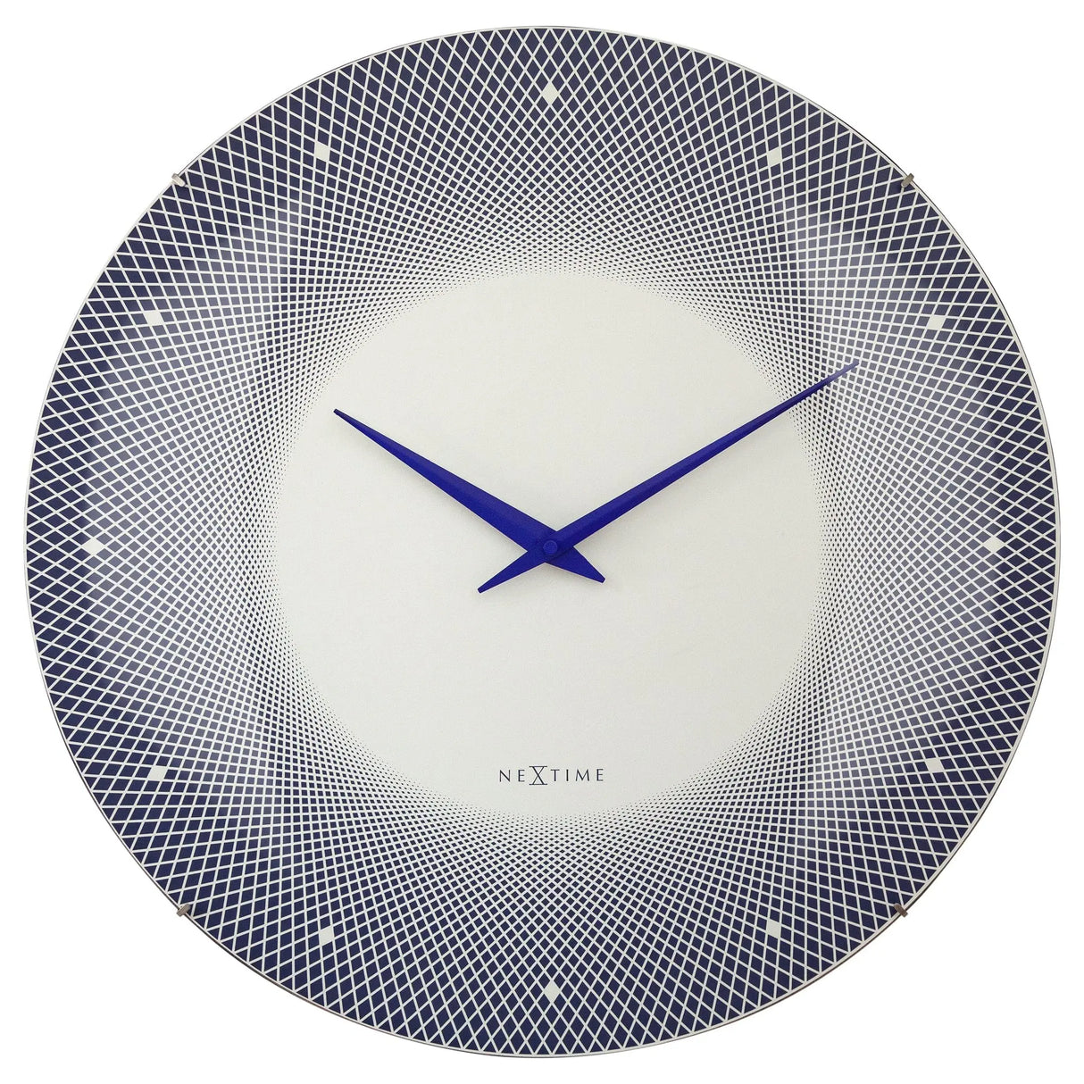 Wanduhr – Gewölbtes Glas, Stilles Werk, Optische Tiefe - Deep 50 | NeXtime