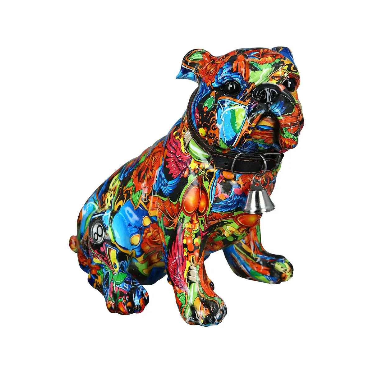 Dekofigur – Mehrfarbiges Graffiti, Kunstharz, Höhe 23 cm - Street Art | Gilde