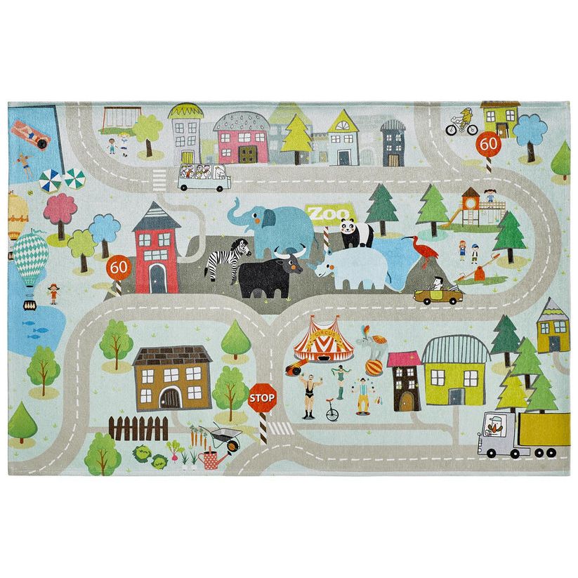 Carpet Children's Design Jacquard Weave Easy-Care Non-Slip – Sympathy Kids 241 | Kayoom
