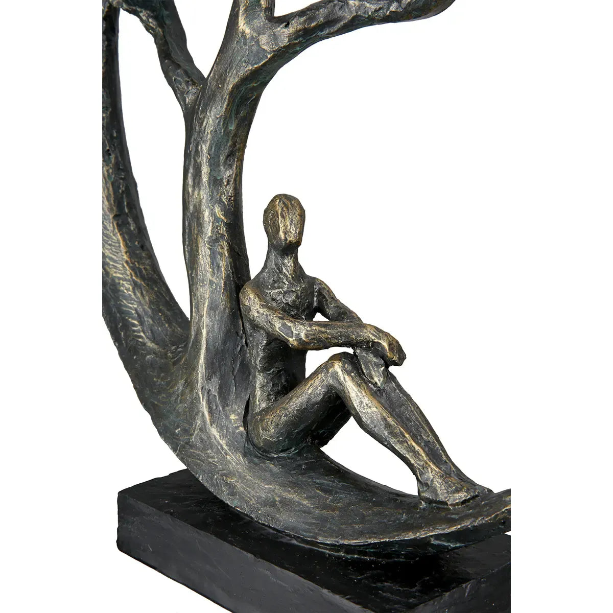 Skulptur – Antikes Finish, Bronzefarbene Oberfläche, Paarmotiv, 32 cm - Daydreamer | Gilde