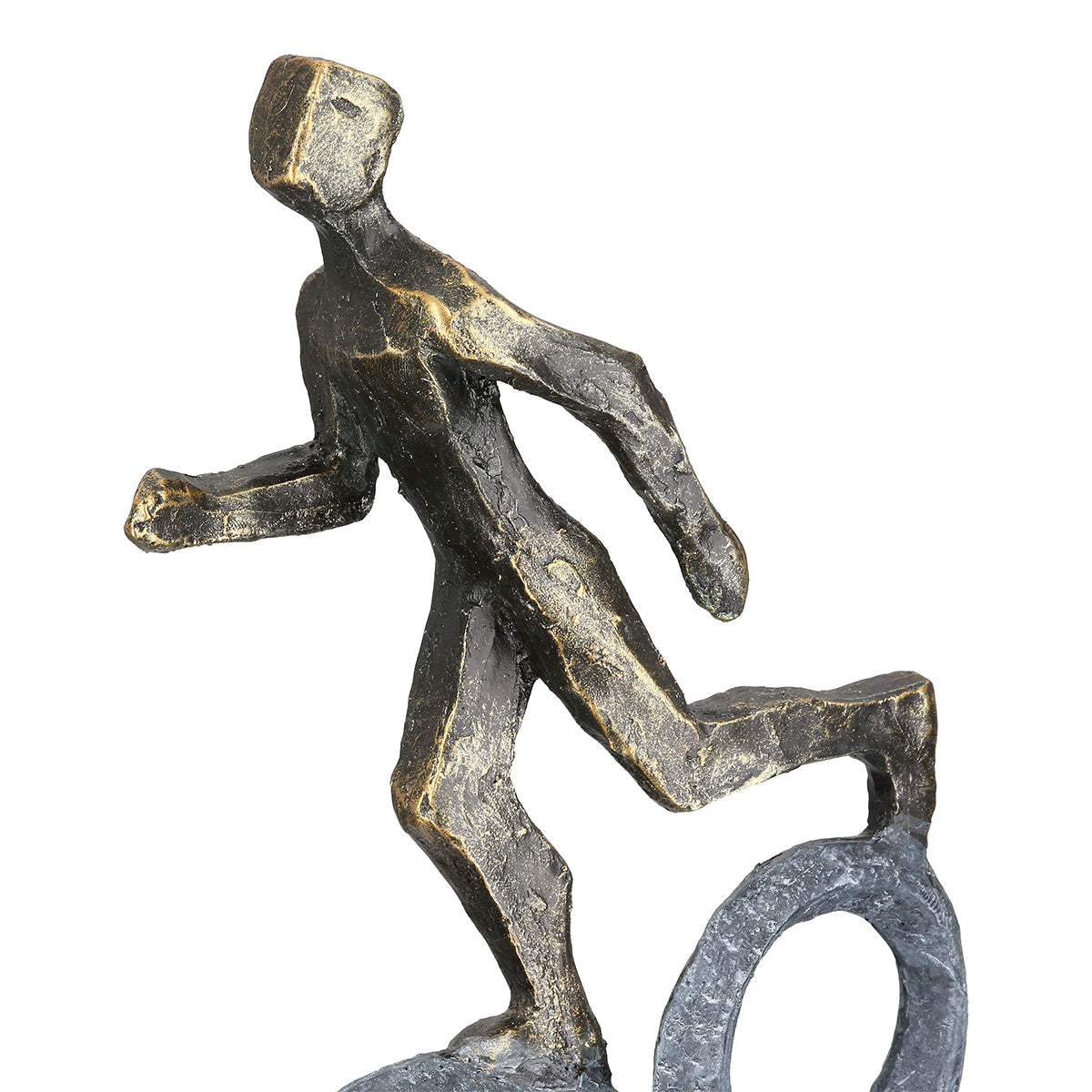 Skulptur – Antik Finish, Läufer Motiv, Moderne Kunst - Running | Gilde