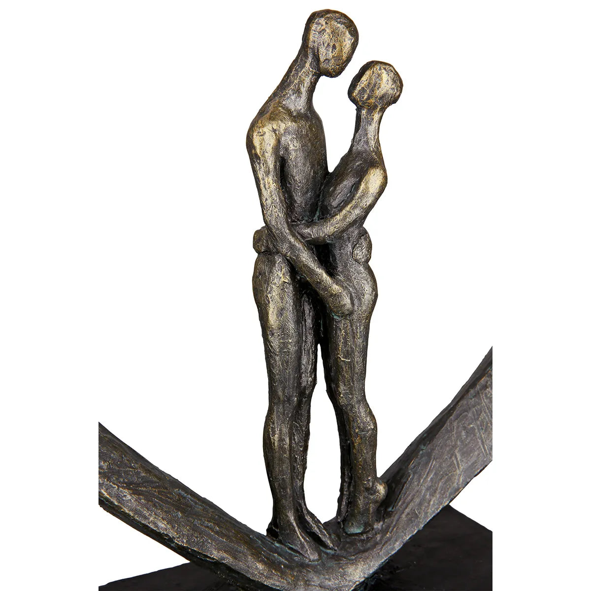 Skulptur – Herz Design, Antik Finish, Bronze Optik - Love Tree | Gilde