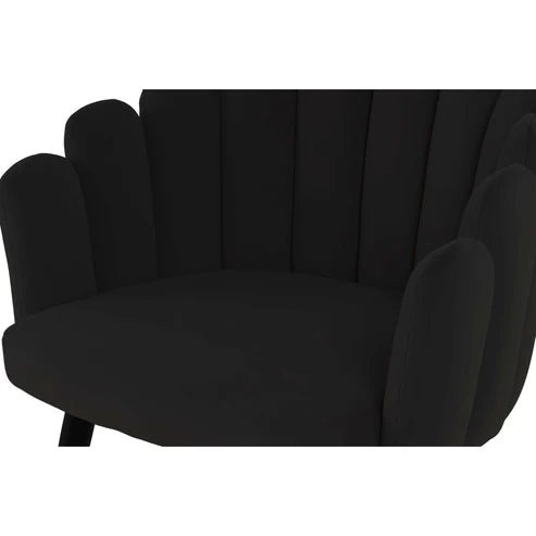 Stuhl mit samtweichem Bezug, ergonomischer Form und stabilem Metallgestell – Jeane 625 | Kayoom - Esszett Luxury | Stilvolles Wohnen mit Charakter