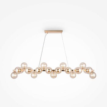 Pendelleuchte mit chromfarbenem Metallrahmen und rauchgrauen Spiegelglas - Schirmen im modernen Design – Dallas | Maytoni - Esszett Luxury | Stilvolles Wohnen mit Charakter