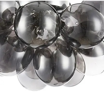 Deckenleuchte – Nickel Metall, Runde Glasschirme, 4-flammig - Balbo | Maytoni