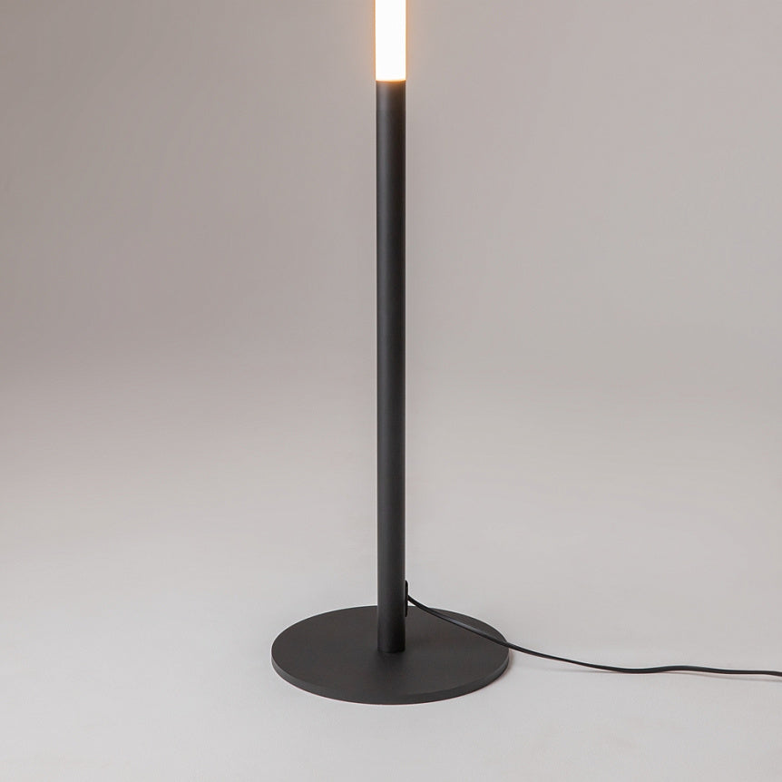 Floor lamp made of metal & frosted acrylic with integrated LED technology – Ray | Maytoni