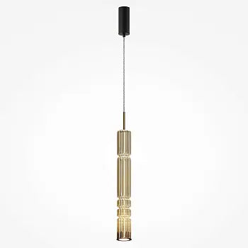Pendant Lamp Metal and LED Accent with Elegant Minimalism - Ordo | Maytoni