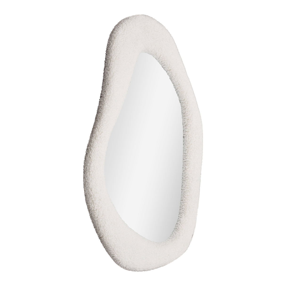 Spiegel – Teddy-Rahmen, weißes Finish, 3,5 cm hoch - Bosa | House Nordic