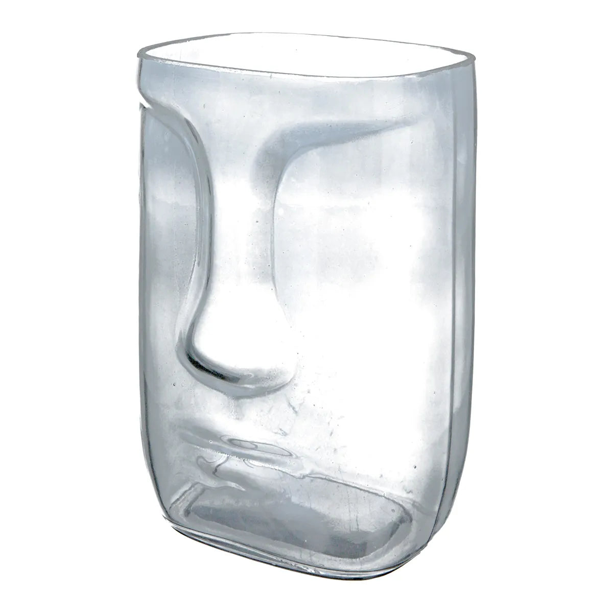 Vase – Gesichts Design, Glas Optik, Moderne Form - Face | Gilde