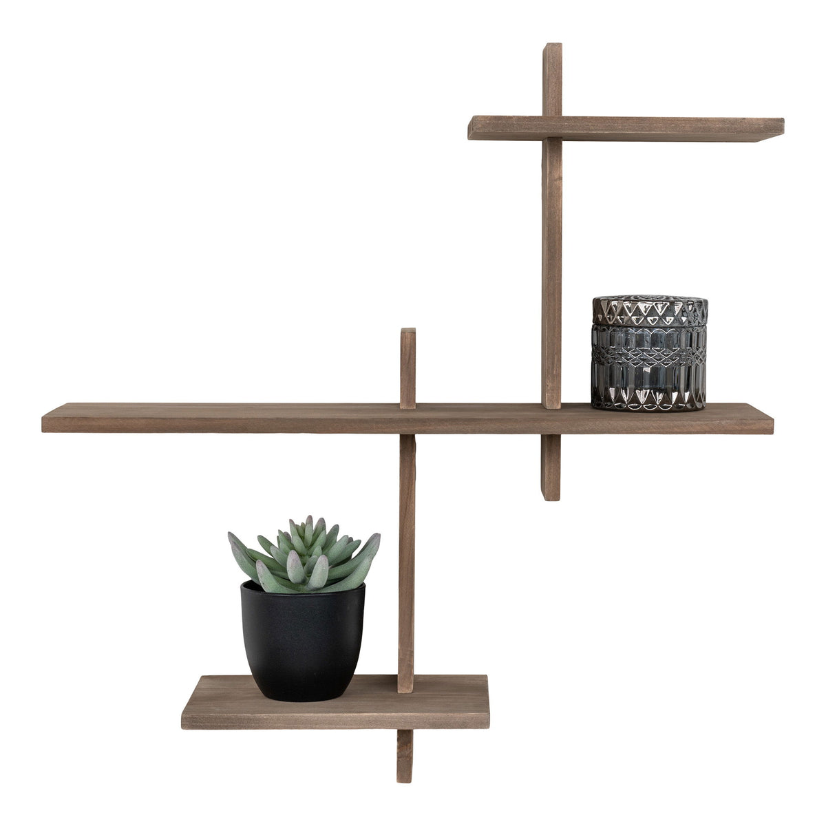 Wandregal – Kiefernholz, Naturfinish, 55 cm - Gavi | House Nordic