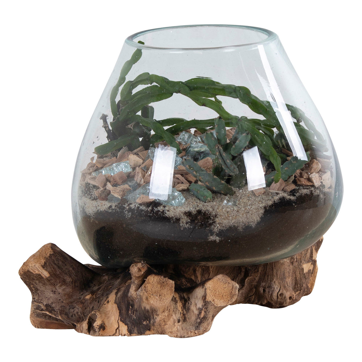 Waterdrop - TNaturholz, Glasbehälter, 20 cm Höhe - San Marino | House Nordic