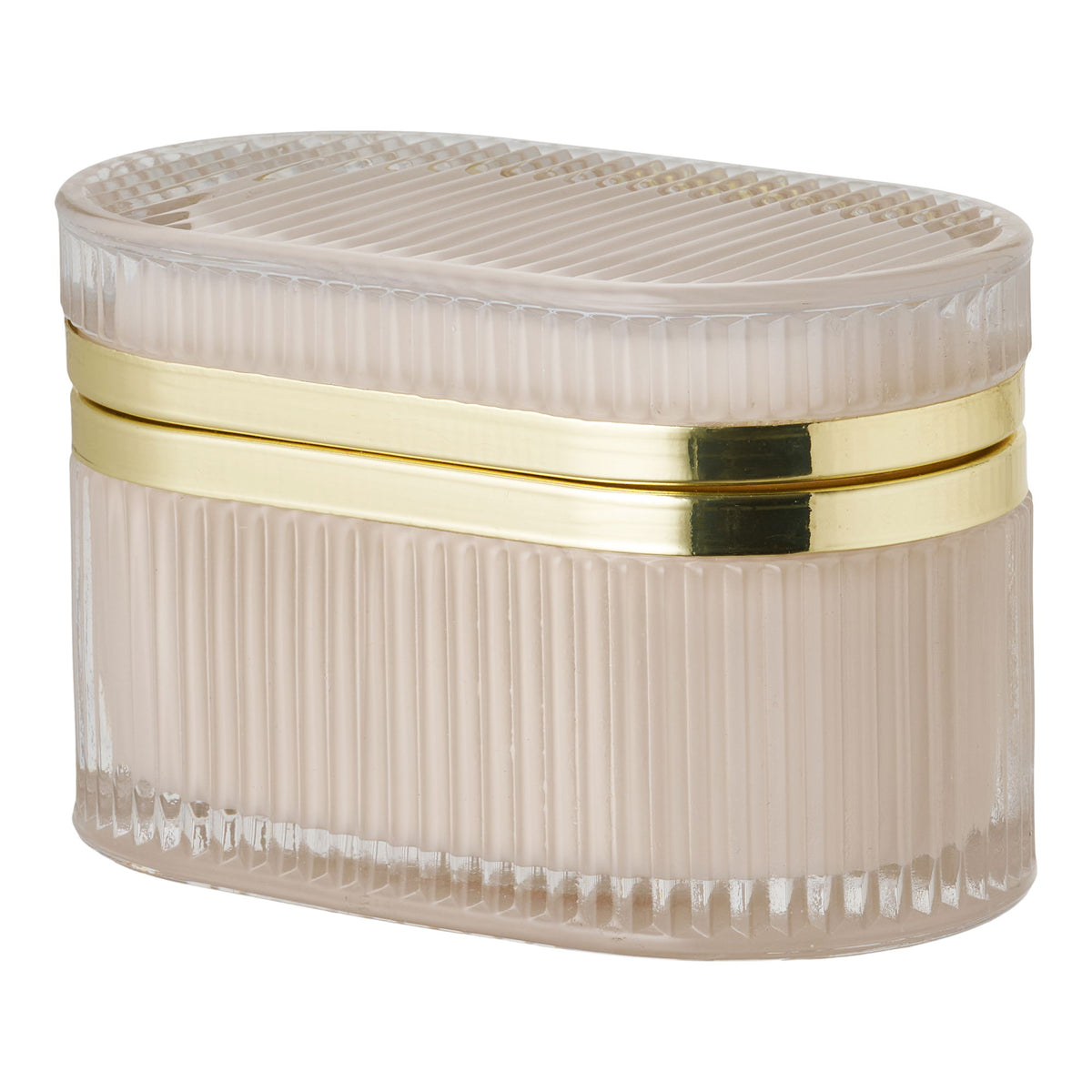 Glasbox – Nude Messing, Glas Design, 9 cm - Love | House Nordic