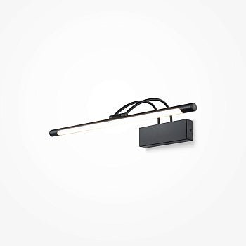 Bilderleuchten Verstellbarer Arm, Schwarzes Finish, Acryl - Diffusor – Finelli MIR004WL - L12B | Maytoni - Esszett Luxury | Stilvolles Wohnen mit Charakter