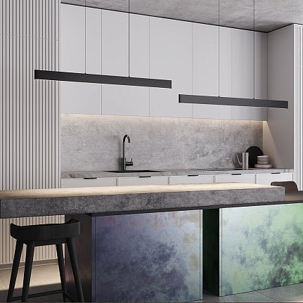 Pendelleuchte Schwarzes Aluminium, 36W LED, 2700–6000K Dimmbar, 90° Abstrahlwinkel – Euphoria | Maytoni - Esszett Luxury | Stilvolles Wohnen mit Charakter