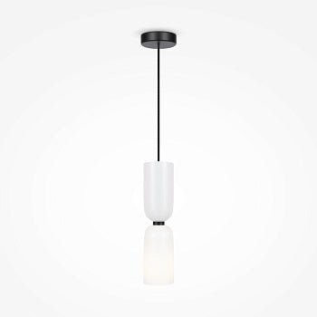 Pendelleuchte Moderner Metall - und Glas - Akzent in Weiß mit elegantem Schirmdesign – Memory | Maytoni - Esszett Luxury | Stilvolles Wohnen mit Charakter