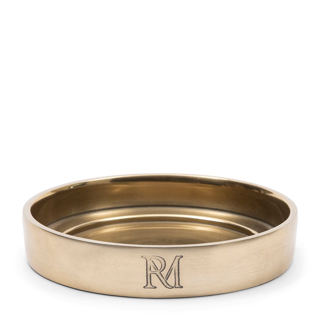 Kerzenhalter Gold, Handgefertigt, Aluminium (ØxH 10,5x2,5) – RM Maxime | Rivièra Maison - Esszett Luxury | Stilvolles Wohnen mit Charakter