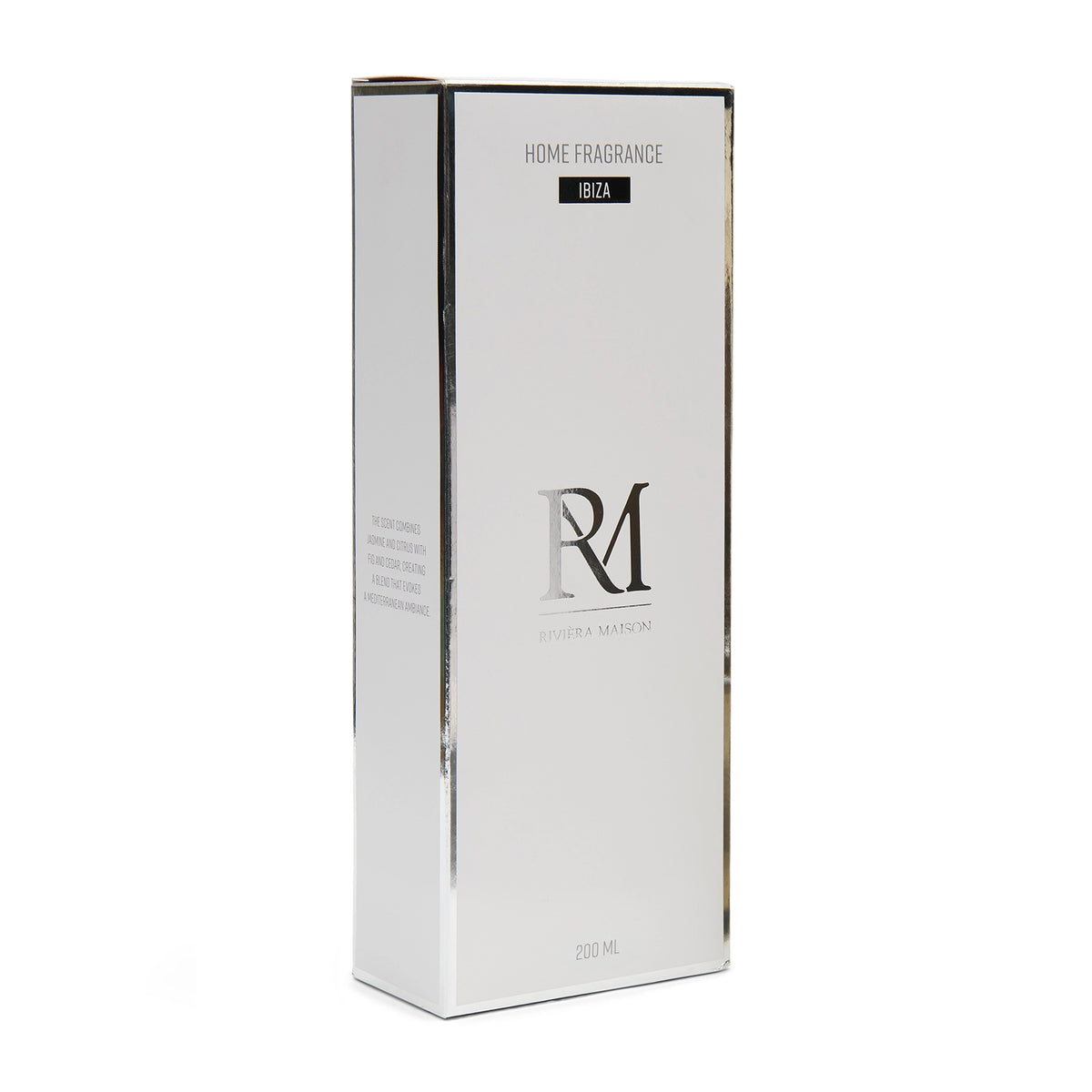 Diffuser - Glasflakon, Holzstäbchen, Raumduft, 200 ml - Ibiza | Rivièra Maison