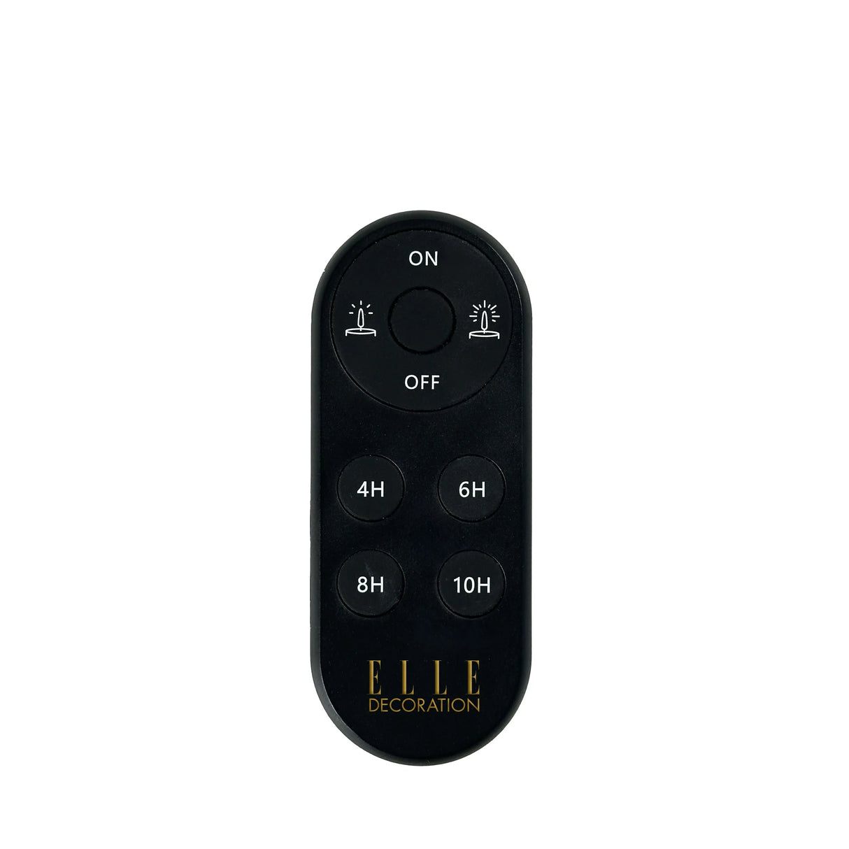 Fernbedienung – Dimmfunktion, Timer Steuerung, Schwarzes Design - ELLE Candles | ELLE Decoration