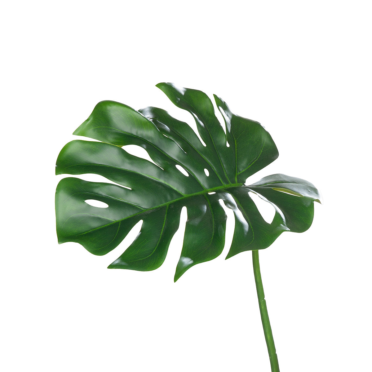 Kunstpflanze – Tropische Blätter, Natürliche Optik, Moderne Form, Höhe 120 cm - Monstera | Gilde