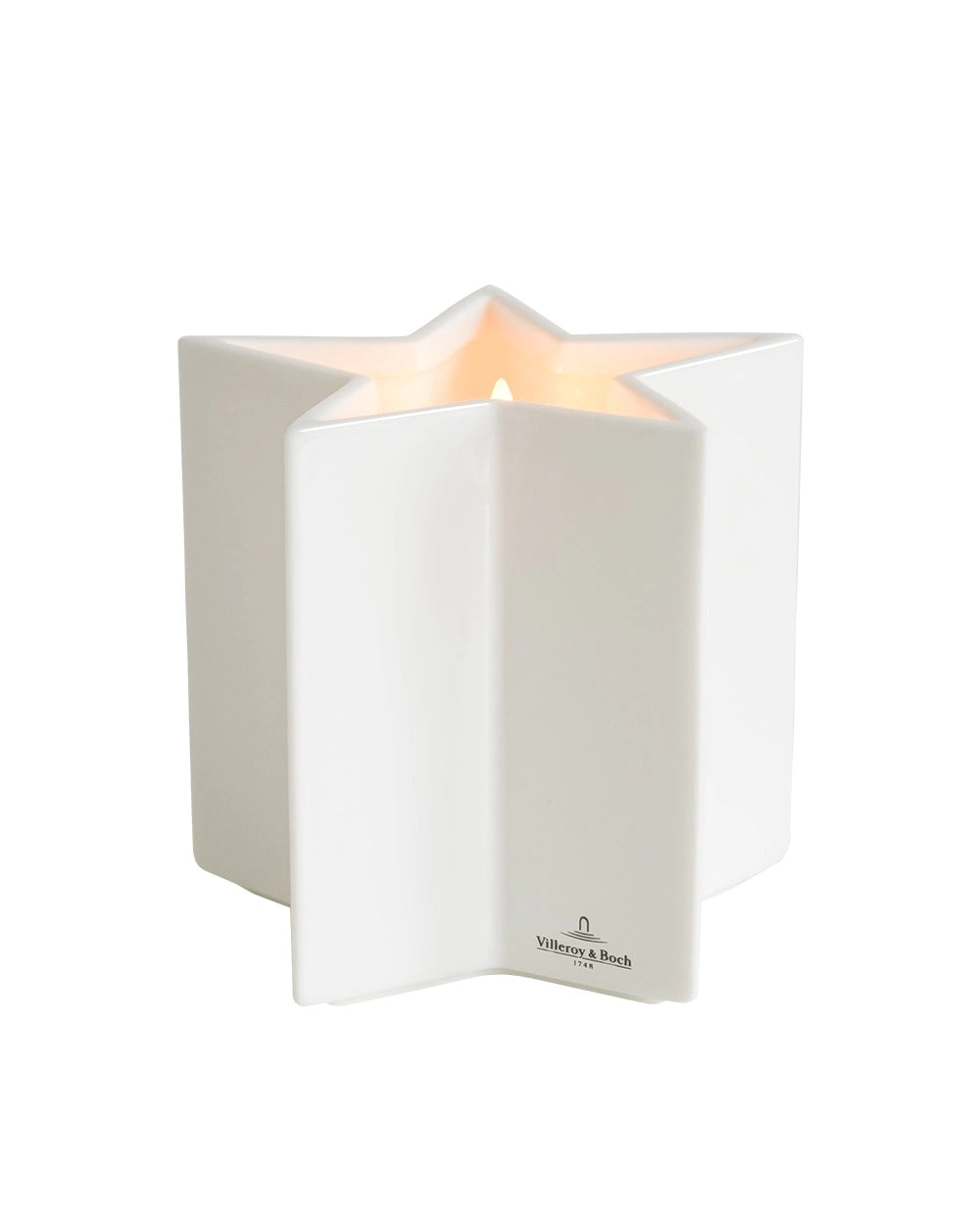 LED-Kerze – Sternform, Feines Porzellan, Flackernde LED - Lucerne | Villeroy & Boch