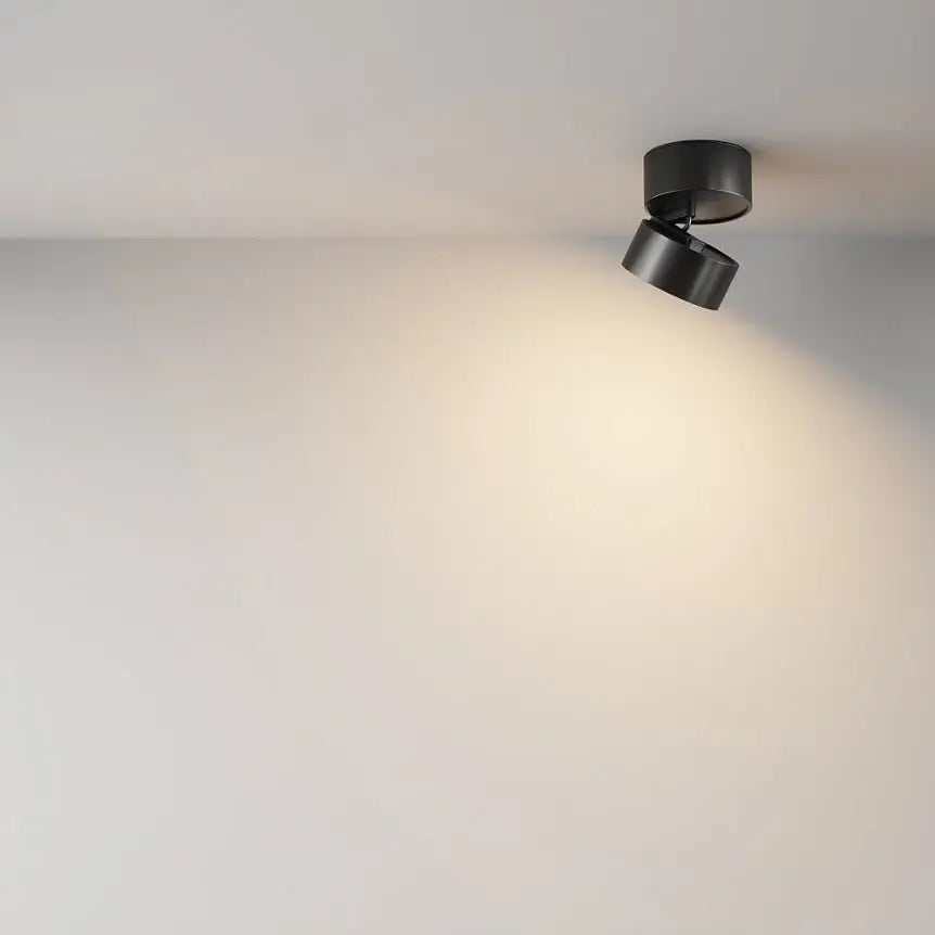Deckenleuchte – Schwarzes Aluminium, 12 W Leistung, Ø8,5 cm, Warmweiß, CRI 80 - Onda | Maytoni