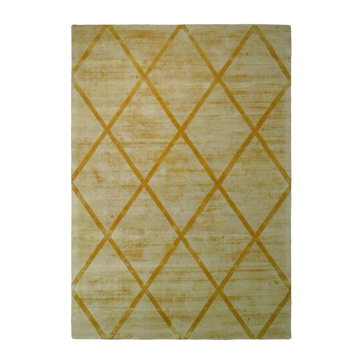Viscose Material Carpet Retro Diamond Pattern Cotton Backing – Luxury 210 | Kayoom