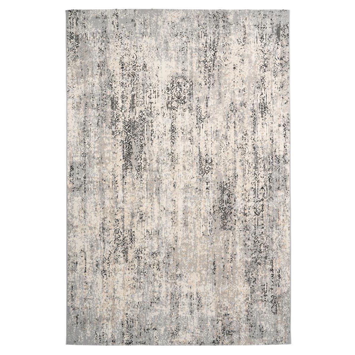 Carpet embossed geometric pattern easy-care – Sail 702 | Kayoom