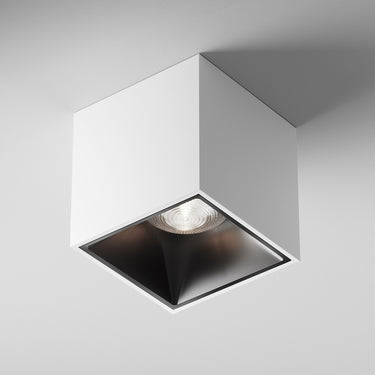 Deckenleuchte Weißes Metall & Warmweißes LED - Licht – Alfa LED | Maytoni - Esszett Luxury | Stilvolles Wohnen mit Charakter