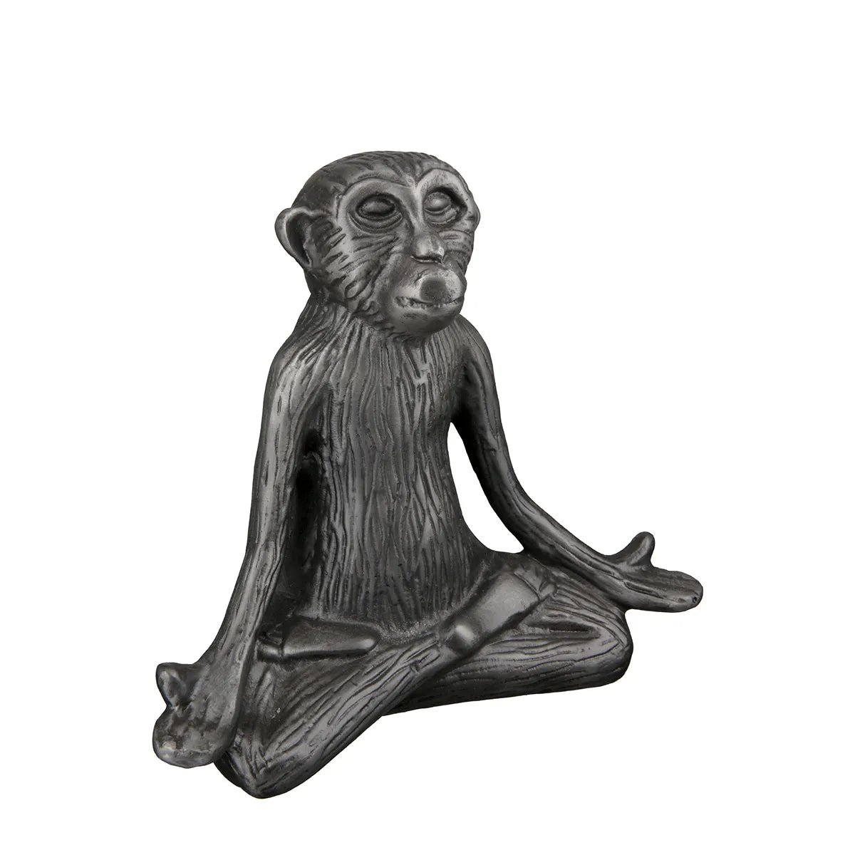 Figur – Aluminium Design, Anthrazitfarbenes Finish, Affenfigur - Monkey | Gilde