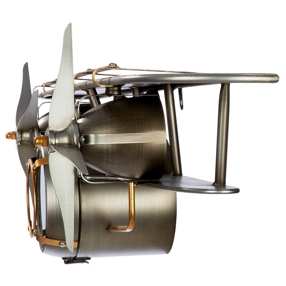 Wanduhr – Flugzeug Design, Drehbarer Propeller, Versteckter Stauraum | Gilde