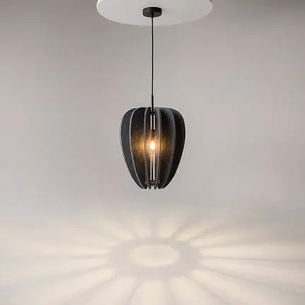 Pendant Light Felt Shade Grey Metal Frame & Modern Design – Cambio | Maytoni
