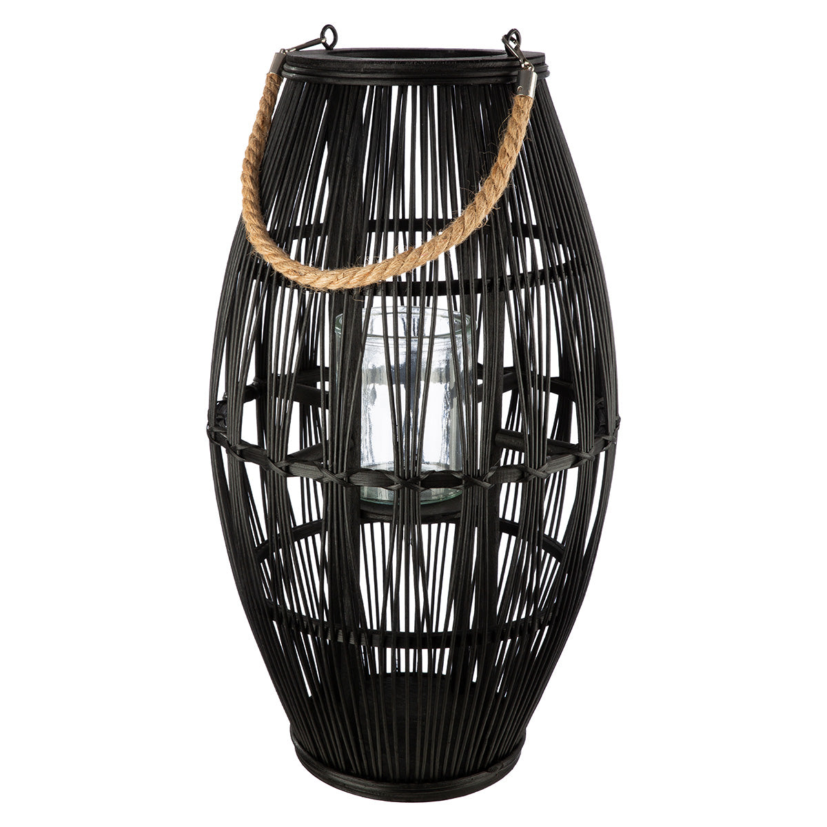 Windlicht – Kegel Form, Glas Einsatz, 60cm Höhe - Yantai | Gilde