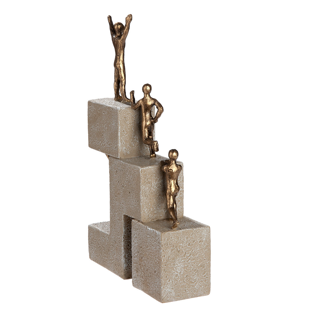 Figur – Metallische Optik, Steinoptik Finish, Personen Design - Success | Gilde