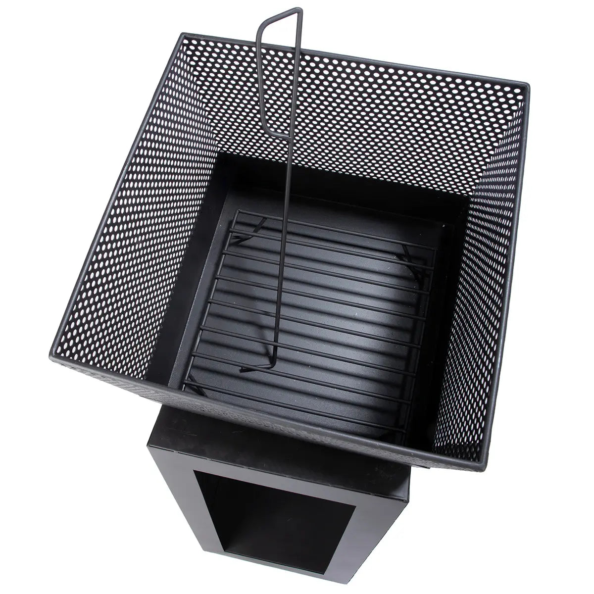 Feuerkorb – Zeitloses Design, Mattes Metall, Exklusive Optik | Gilde