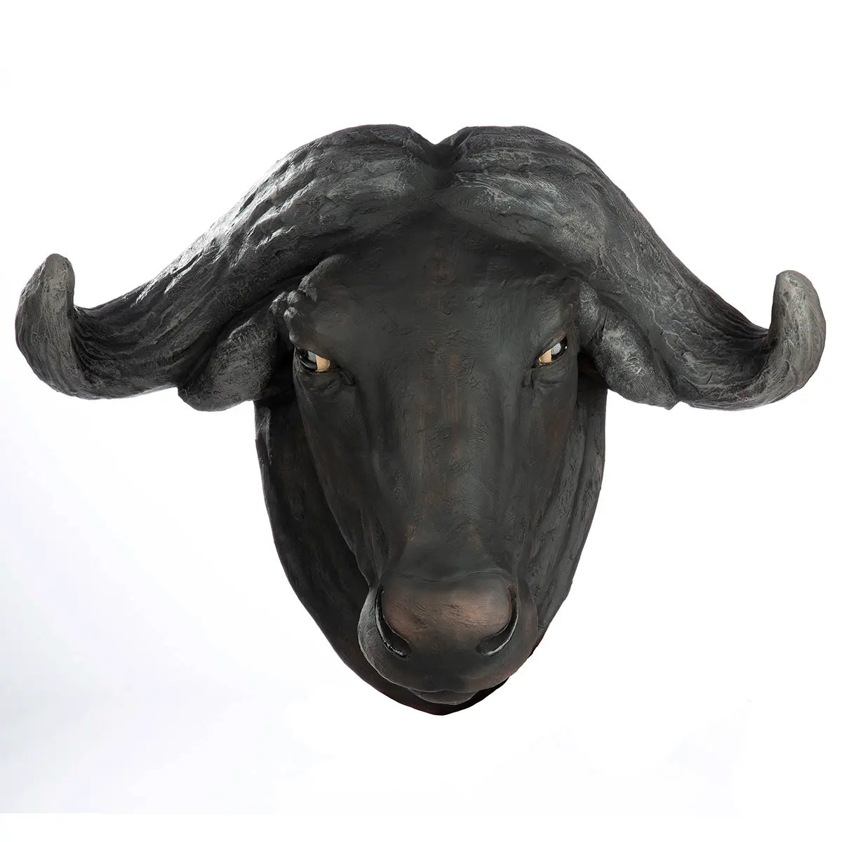 Wandobjekt – Markantes Design, Strukturierte Oberfläche, Schwarze Optik - Bison | Gilde