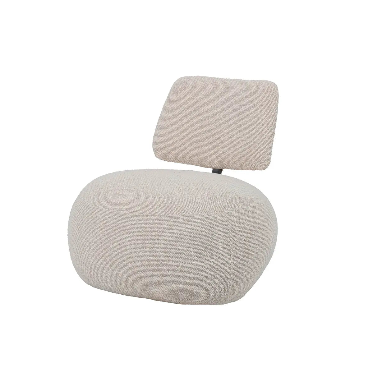 Sessel – Holzgestell, Gewebter Bezug, Strukturierte Oberfläche, 67 cm - Altair | Gilde