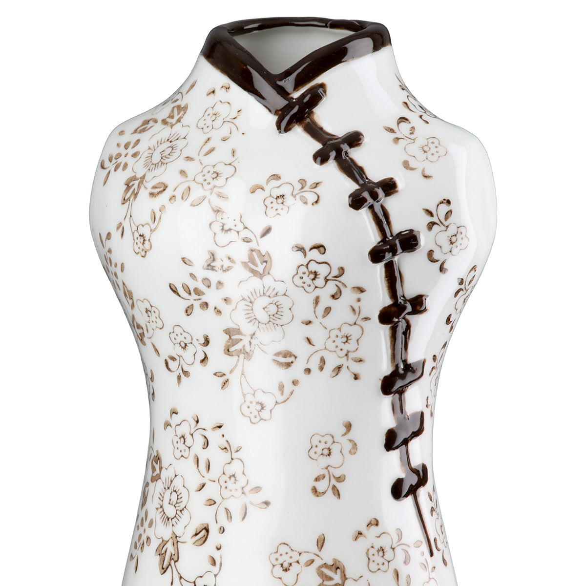 Vase – Keramik Material, Kleid Design, Blumen Motiv - Sakura | Gilde