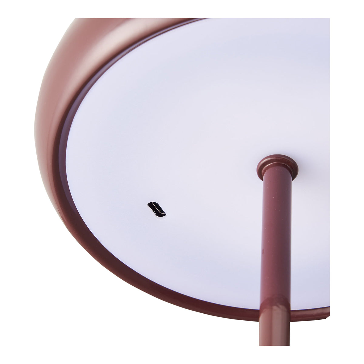 Table Lamp - Rechargeable Function, Metal Casing, Bordeaux Shade - Margate | House Nordic