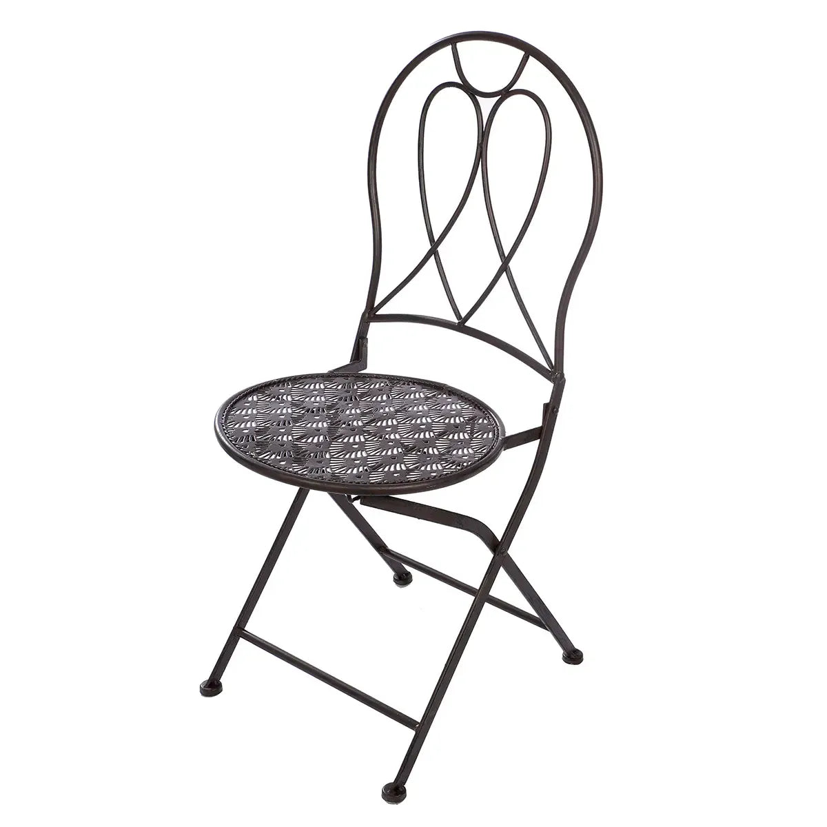 Bistroset – Zeitlose Eleganz, Exklusive Metalloptik, Anspruchsvolles Design, 93 cm - Shell | Gilde