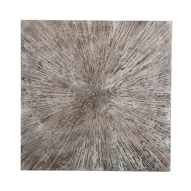 Wandpaneel aus MDF - Holz mit gerippter Struktur & quadratischem Design S – Zapp | PTMD - Esszett Luxury | Stilvolles Wohnen mit Charakter
