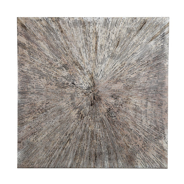 Wandpaneel aus MDF - Holz mit gerippter Struktur & quadratischem Design L – Zapp | PTMD - Esszett Luxury | Stilvolles Wohnen mit Charakter