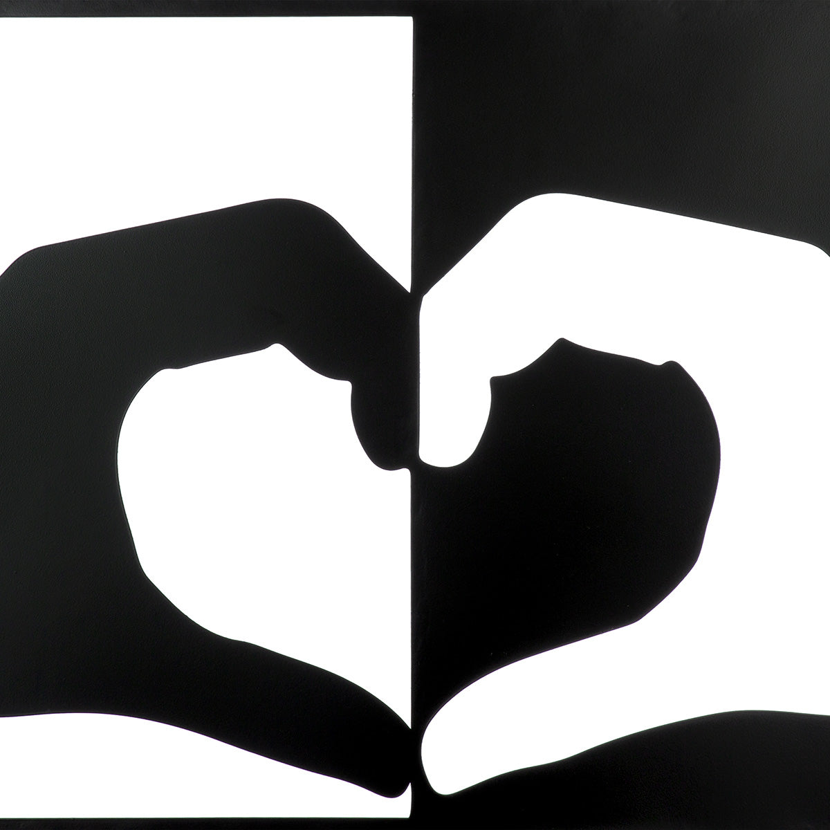 Wandrelief – Herz Motiv, Hände Silhouette, Zweiteiliges Design - Heart | Gilde