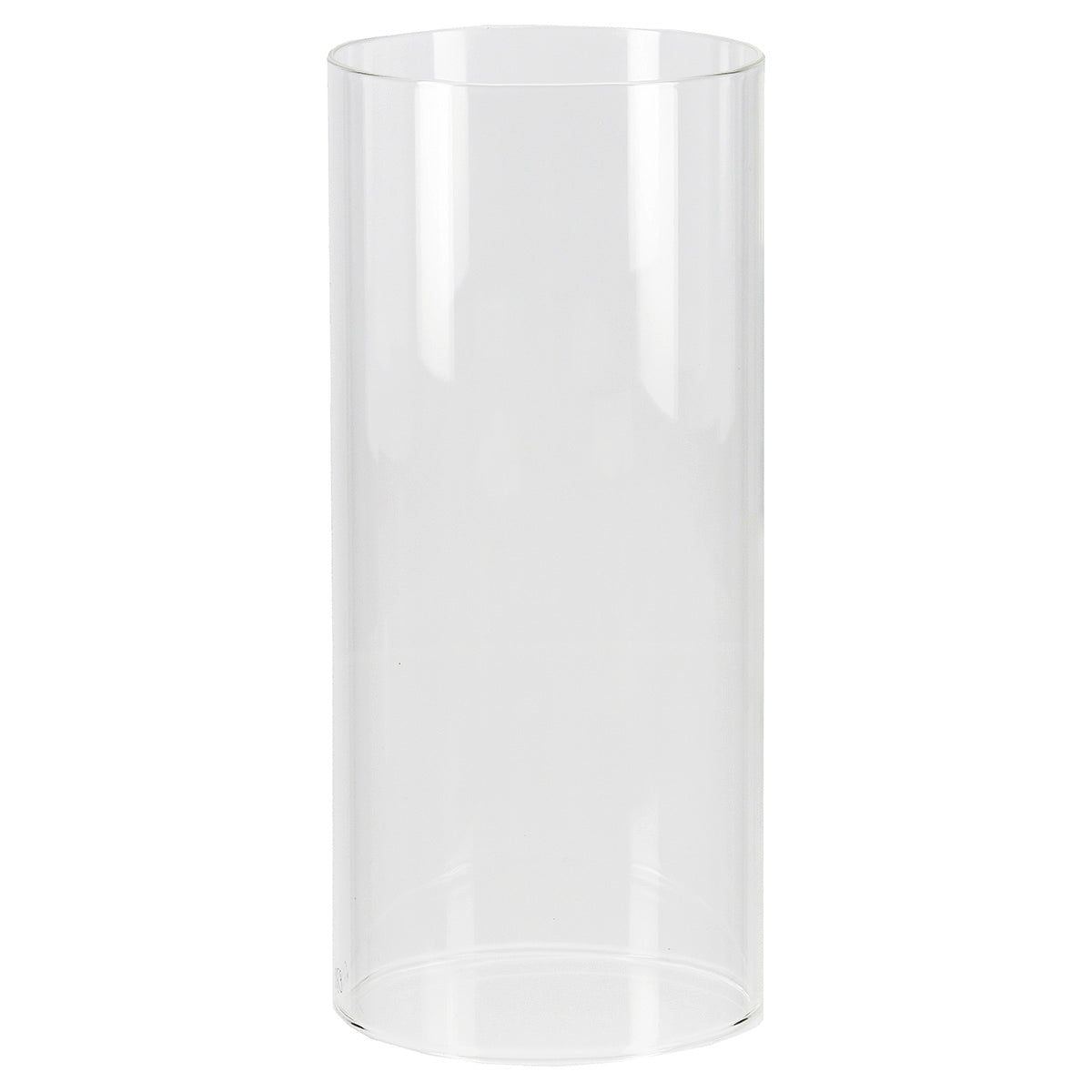 Windlicht – Mattes Metall, Glas Einsatz, Graue Oberfläche, 24cm Höhe - Scola | Gilde